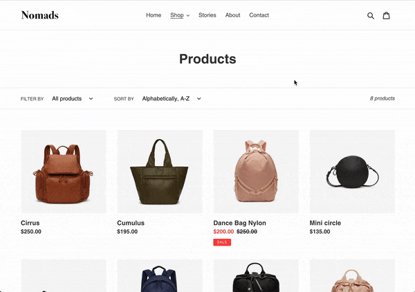 Collection Filtering in Shopify: How it Works