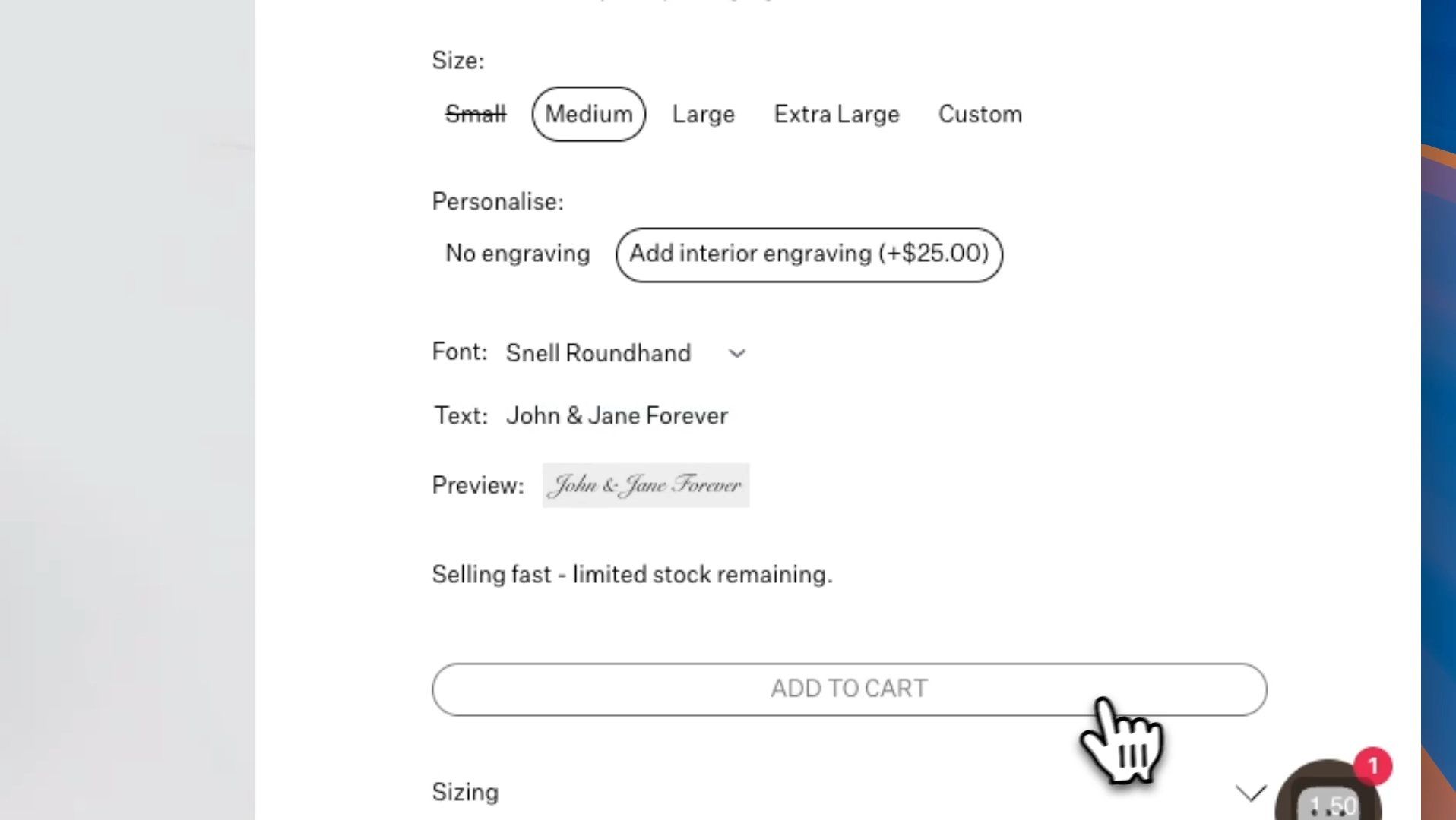 Don Du Ciel - Custom Engraving