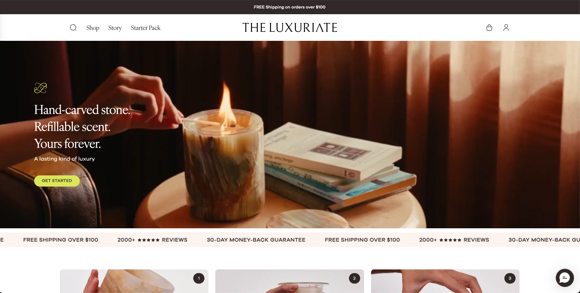 The Luxuriate - Full Website Build