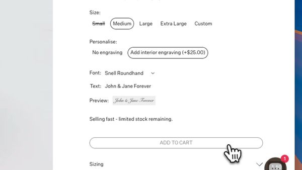 Don Du Ciel - Custom Engraving UI